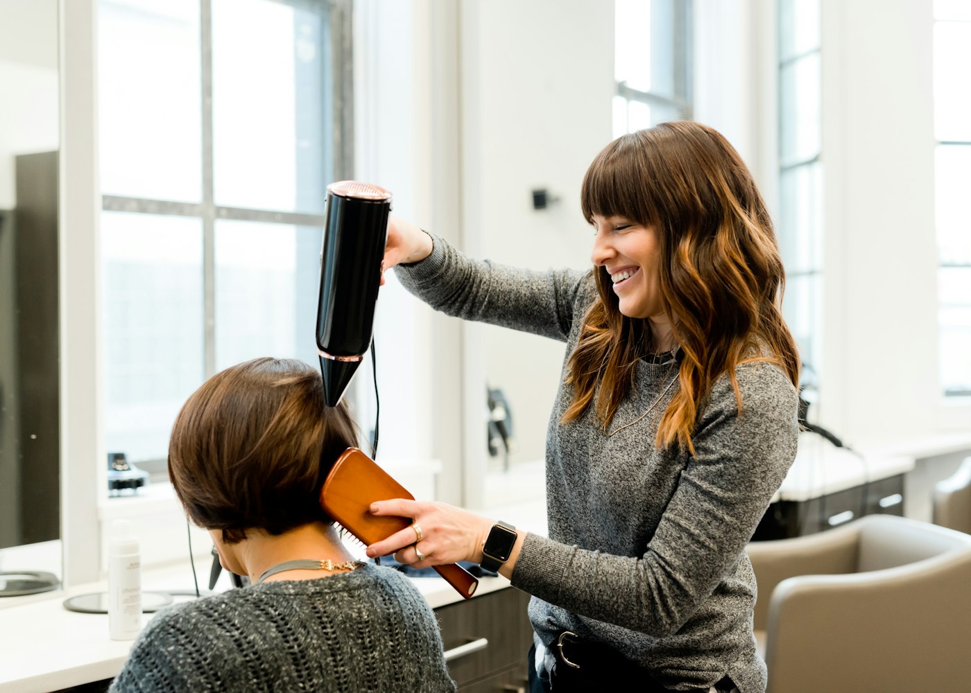 Brushing en el salón